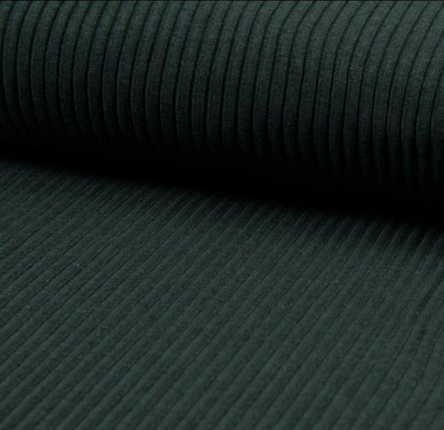Bündchen Schlauch - Heavy Rib - Green melange