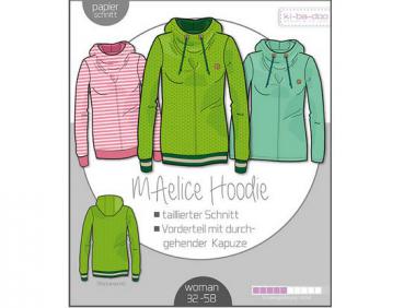 Papierschnittmuster - MAelice Hoddie - Damen - Kibadoo