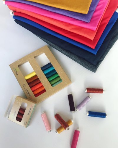 Nähgarn - Stitch me - 5er Pack - türkis A16 - Hamburger Liebe - Albstoffe