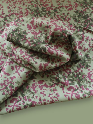 Viskose Twill mit LENZING™ ECOVERO™ Fasern - Iris - olive - Mind the Maker