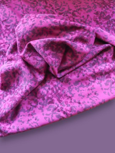 Viskose Twill mit LENZING™ ECOVERO™ Fasern - Iris - orchid - Mind the Maker