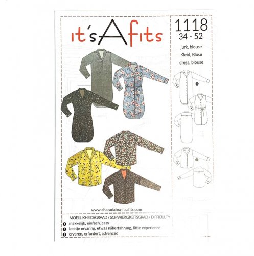 Papierschnittmuster - Nr. 1118 - Kleid/Bluse - Damen - It´s A fits