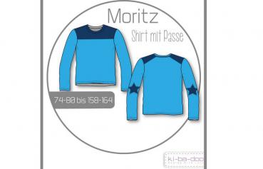 Papierschnittmuster - Moritz Shirt Jungen - Kinder- Kibadoo