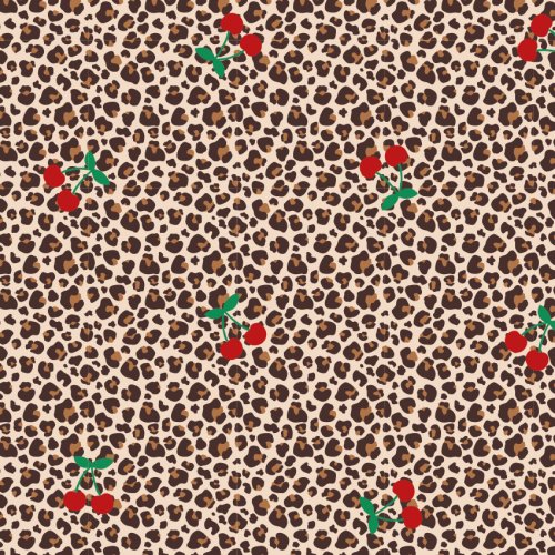 Jersey - Cherry Leo - brown/sand