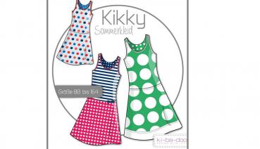 Papierschnittmuster -  Kikky Sommerkleid - Kinder - Kibadoo