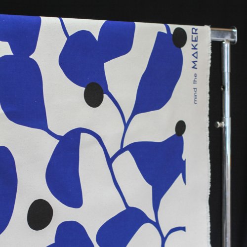 Light Canvas - Leafly Bold - cobalt - Mind the Maker