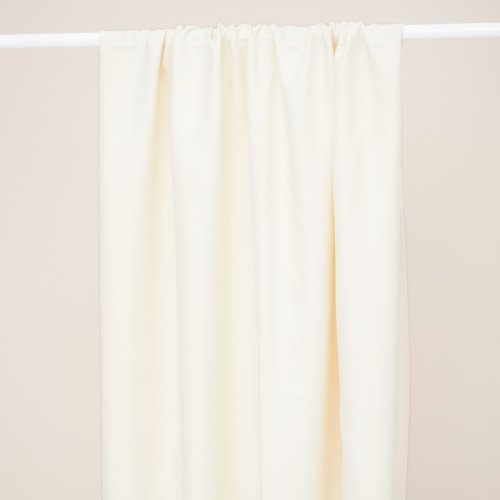 RESTSTÜCK 70cm !!! - Viskose Crepe mit LENZING™ ECOVERO™ Fasern - Leia - creamy white - Mind the Maker