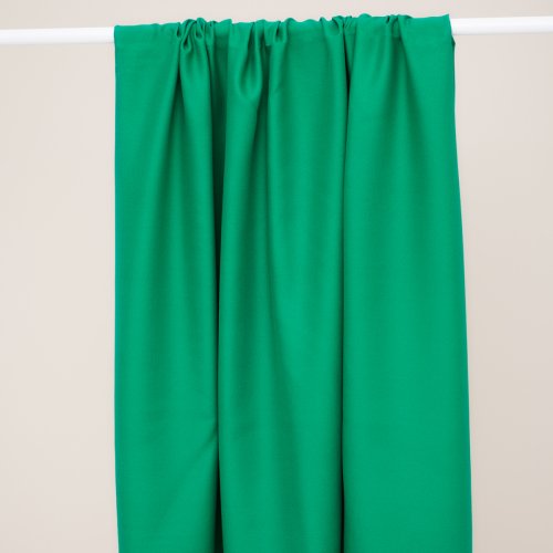 Viskose Crepe mit LENZING™ ECOVERO™ Fasern - Leia - jolly green - Mind the Maker