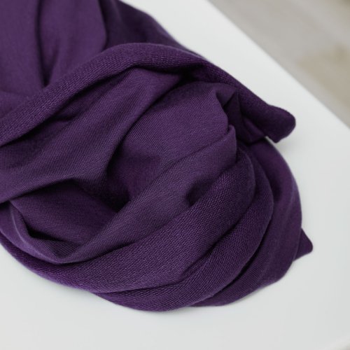 Light Terry Sweat mit TENCEL™ - purple night - meetMilk