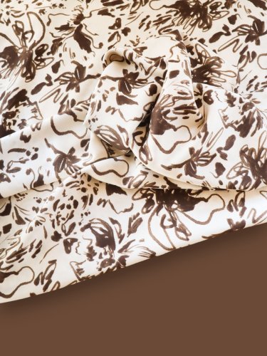 Viskose Twill mit LENZING™ ECOVERO™ Fasern - Lydia - ivory - Mind the Maker
