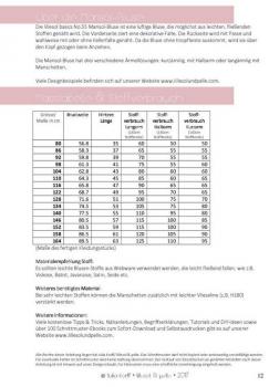 Papierschnittmuster - Marisol Bluse No. 55 - Kinder- Lillesol & Pelle