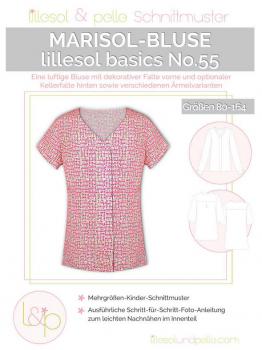 Papierschnittmuster - Marisol Bluse No. 55 - Kinder- Lillesol & Pelle