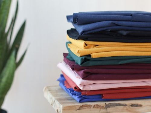 Preview: Plain Ponte Knit mit TENCEL™ - pond - meetMilk