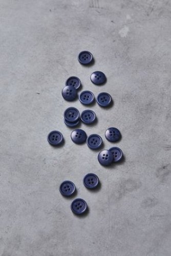 Knopf Corozo - Dish - 15 mm - lapis - meetMilk