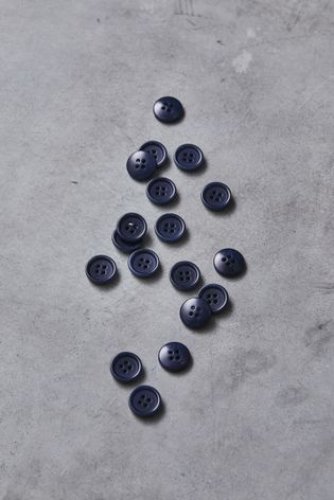 Knopf Corozo - Dish - 15 mm - blueberry - meetMilk