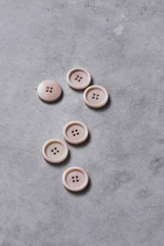 Knopf Corozo - Dish - 25 mm - powder pink - meetMilk