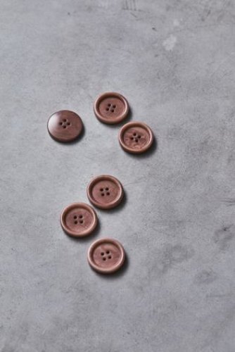 Knopf Corozo - Dish - 25 mm - old rose - meetMilk