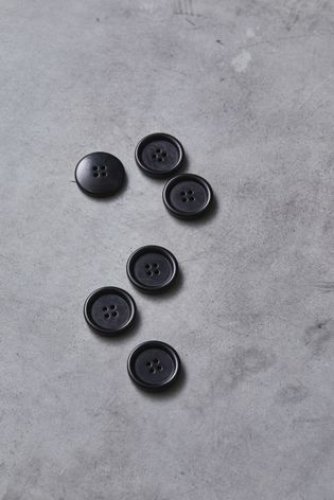 Knopf Corozo - Dish - 25 mm - black - meetMilk