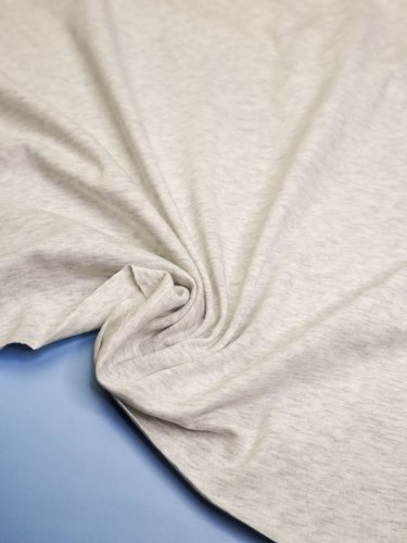 Baumwoll Jersey - melange - cream - Mind the Maker