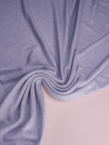 Preview: Merino Strick Jersey mit TENCEL™ - Miles - violet sky - MeetMilk