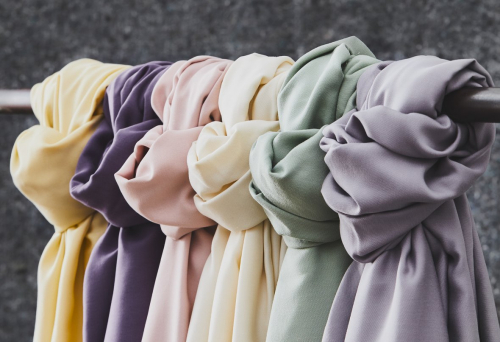 Preview: RESTSTÜCK 2,10m !!! - Smooth Drape Twill mit TENCEL™ - purple haze - MeetMilk