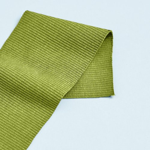 Bio Bündchen - 2x1 - Rib - lime - Mind the Maker