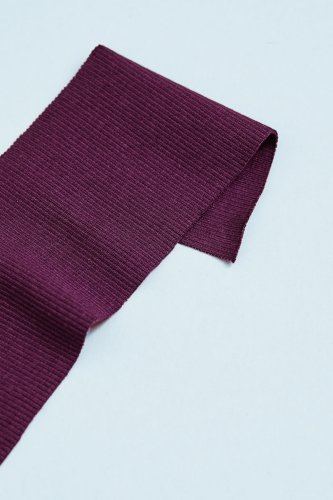 Bio Bündchen - 2x1 - Rib - crisp beet - Mind the Maker