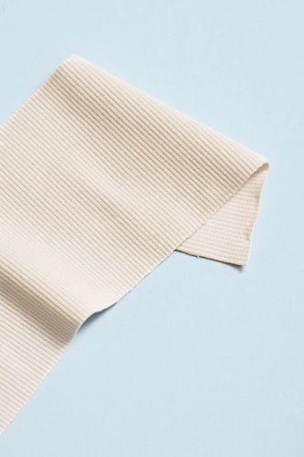 Bio Bündchen - 2x1 - Rib - ivory - Mind the Maker