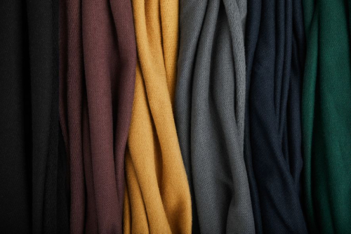 Preview: RESTSTÜCK 1,70m !!! - Bio Sweat - Woolen Fleece - indigo night - Mind the Maker