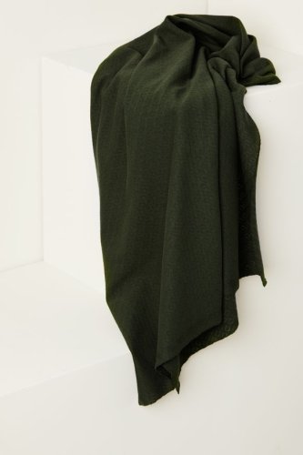 RESTSTÜCK 1,20m !!! - Bio Strick - Gem Pointelle - green khaki - Mind the Maker