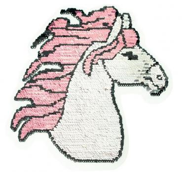 Applikation - Wendepailletten - Pferd - Aufnäher