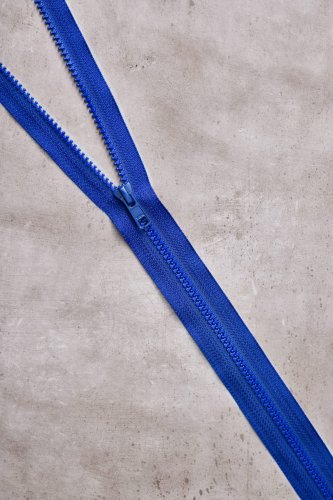 Reißverschluss - teilbar - 80 cm - cobalt blue - Mind the Maker