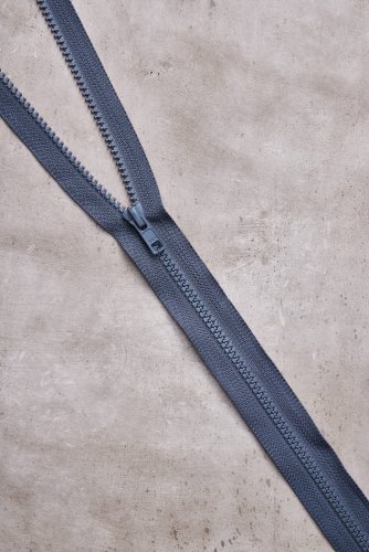 Reißverschluss - teilbar - 65 cm - calm grey - Mind the Maker