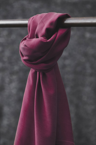 RESTSTÜCK 1,90m !!! - Smooth Drape Twill mit TENCEL™ - cherry - MeetMilk