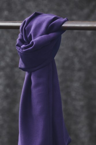 Smooth Drape Twill mit TENCEL™ - pansy purple - MeetMilk