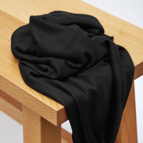 Strick - Soft Lima Knit mit LENZING™ ECOVERO™ Viskose - black - meetMilk