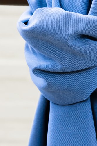 Soft Stretch Twill mit TENCEL™ - bright blue - meetMilk
