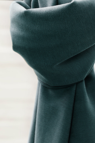 Preview: RESTSTÜCK 1,50m !!! - Soft Stretch Twill mit TENCEL™ - pond - meetMilk