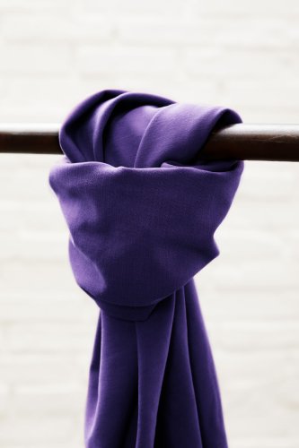Soft Stretch Twill mit TENCEL™ - pansy purple - meetMilk