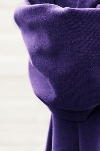 Soft Stretch Twill mit TENCEL™ - pansy purple - meetMilk