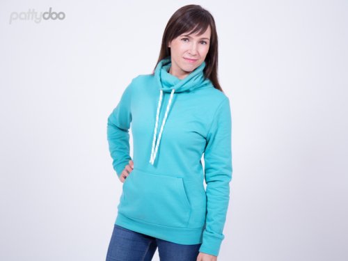 Papierschnittmuster - Nelly - Freestyle Hoodie - Damen - Pattydoo