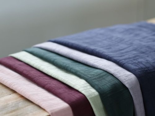 Grunge Jacquard mit TENCEL™ - purple haze - meetMilk