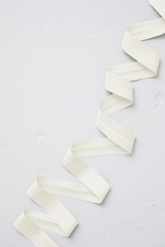 Schrägband - Thelma - creamy white - 25mm - Mind the Maker