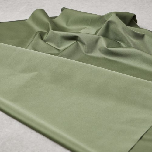 RESTSTÜCK 1m !!! - Futterstoff - Thelma solid - olive - Mind the Maker