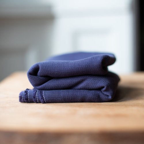 Jacquard Grain mit TENCEL™ - blueberry - meetmilk