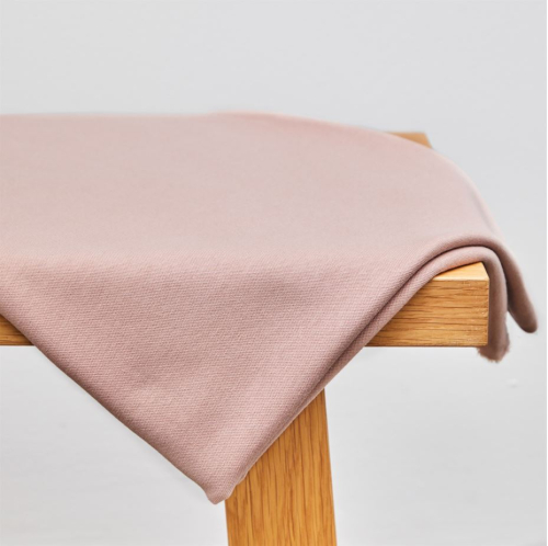RESTSTÜCK 1,30m !!! - Interlock mit TENCEL™ - Two Face Coda - powder pink - MeetMilk