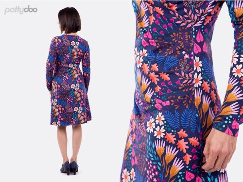 Papierschnittmuster - Violet - Jerseykleid - Damen - Pattydoo