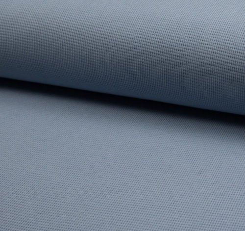 RESTSTÜCK 1,00m !!! - Strickjersey - Mini Waffel - dusty blue