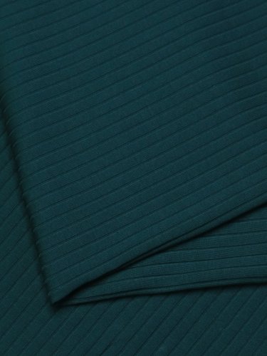 Bio Rib Jersey - Wide Derby - bottle green - Mind the Maker