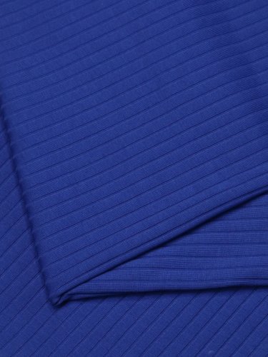 Bio Rib Jersey - Wide Derby - cobalt blue - Mind the Maker